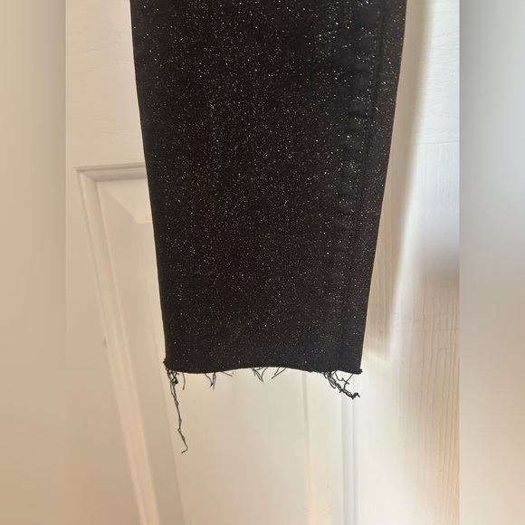 Frank & Eileen Sligo Skinny Jean Gold Glitter Wax Size 28 NWOT - Picture 7 of 16